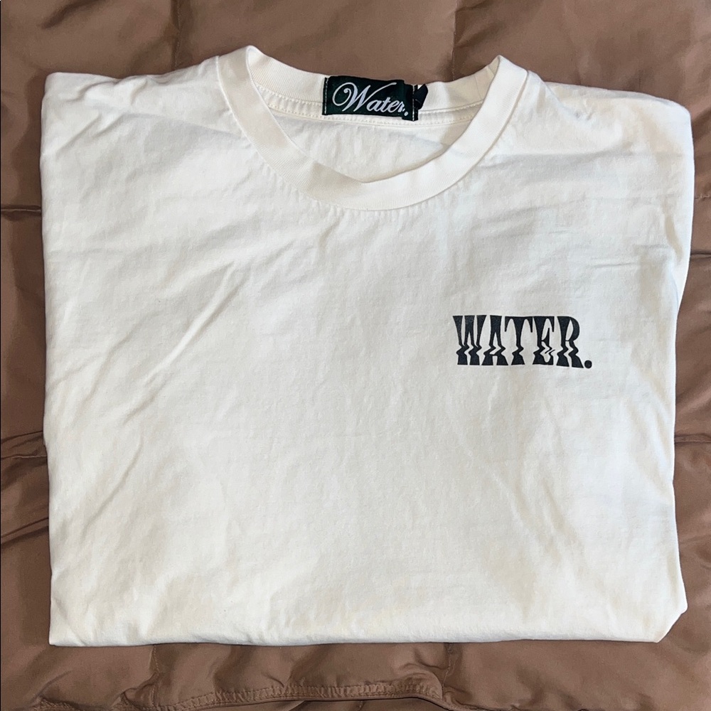 Water Brand White Men's T-Shirt